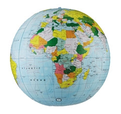 Political 30cm Inflatable Globe