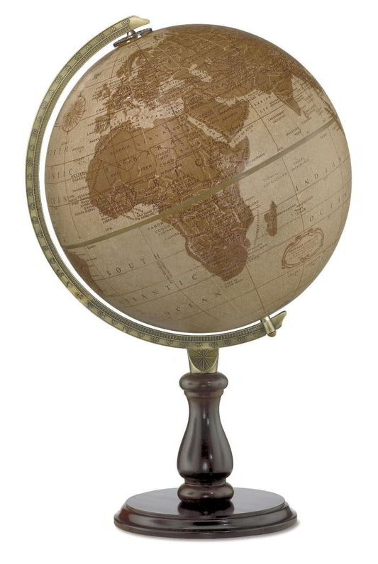 Leather Expedition World Globe