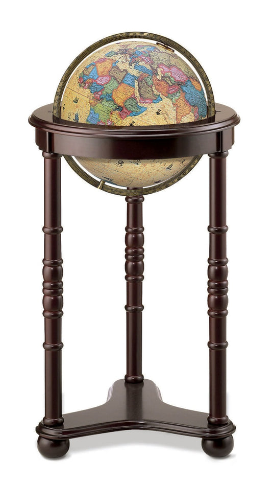 Lancaster Antique Illuminated World Globe