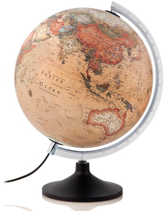 Solid A Antique World Globe