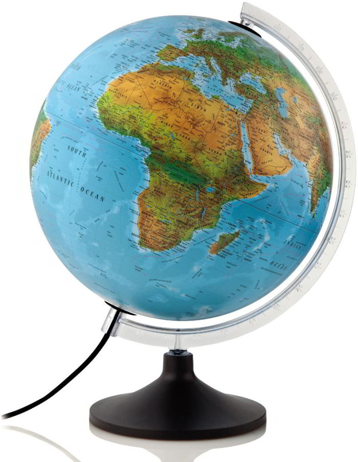 Solid B Blue Ocean Physical World Globe