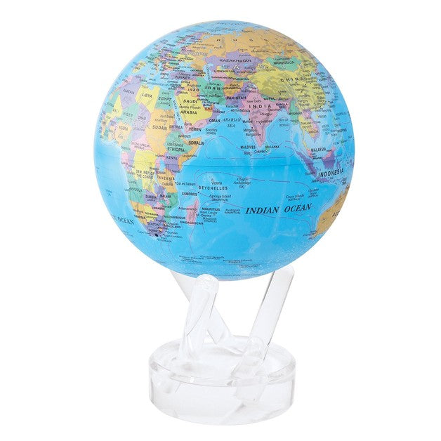 Blue Ocean Political World Globe