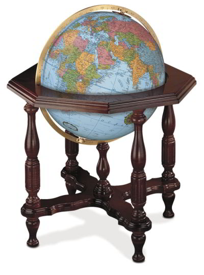 Stateman Blue World Globe