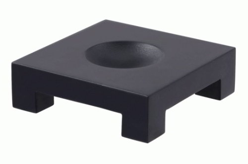 Square Pedestal Black 4.5