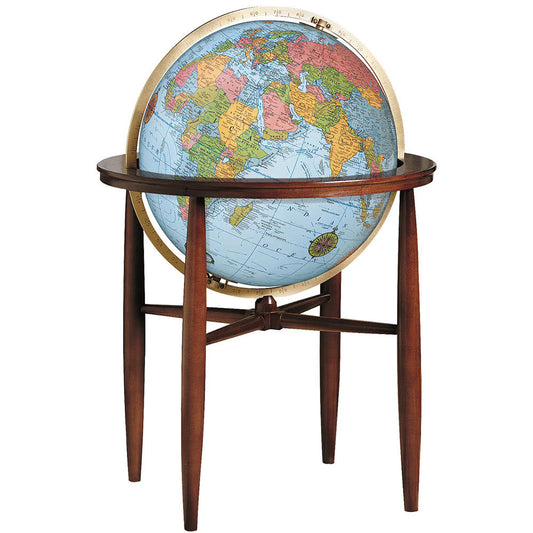 Finley Blue World Globe