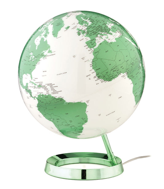 Light & Colour Hot Green World Globe