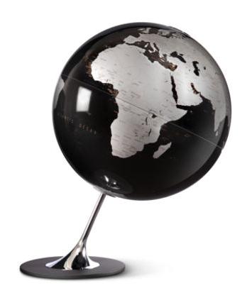 Anglo Black World Globe