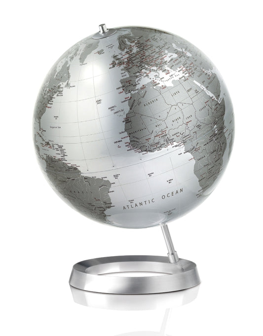 Vision Silver World Globe