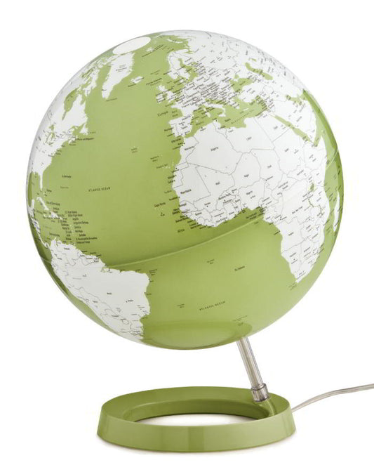 Light & Colour Pistachio World Globe