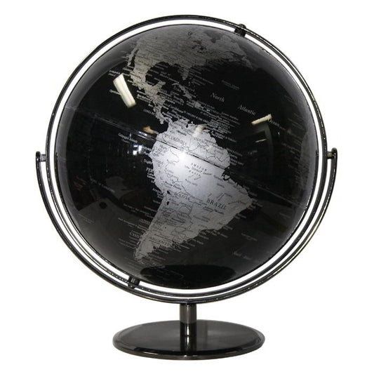 Heritage Black Ocean 20cm World Globe MS-108G7BB-B